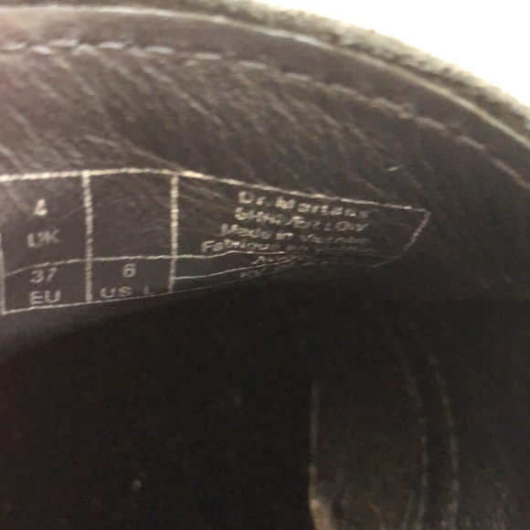 Dr. Martens Plataform shoes unixes Size W8 M6 - Picture 9 of 13